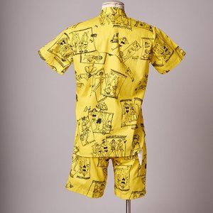1990s Banana Bay Hawaii Cabana Set